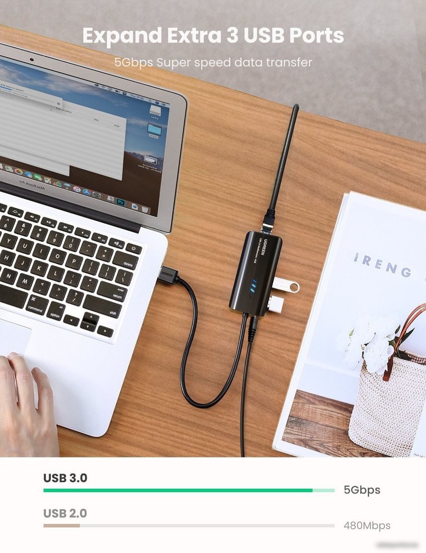 USB-хаб Ugreen 20265