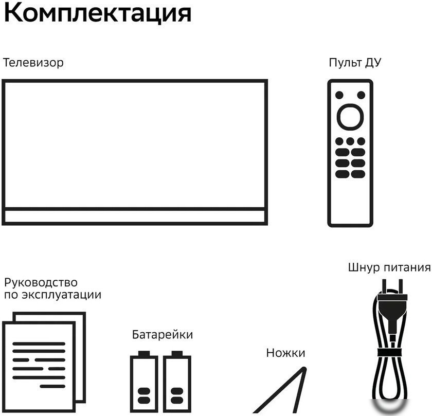 Телевизор Sber SDX-43F3011