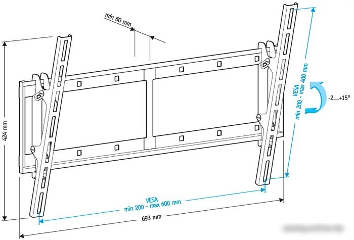 Кронштейн Holder LCD-T6606
