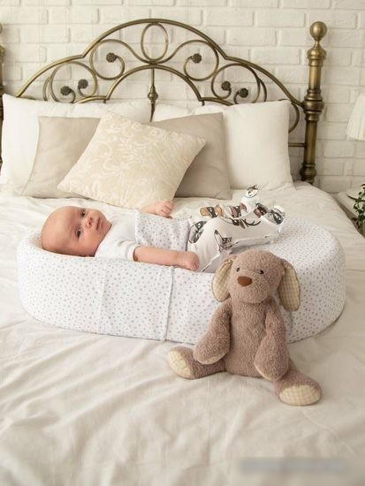 Матрас-кокон Amarobaby Premium Form Sky 74х42х14 (звездопад)