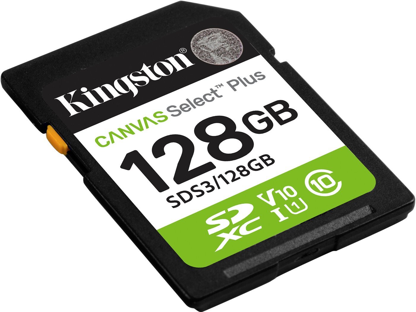 Карта памяти Kingston Canvas Select Plus SDXC 128GB SDS3/128GB