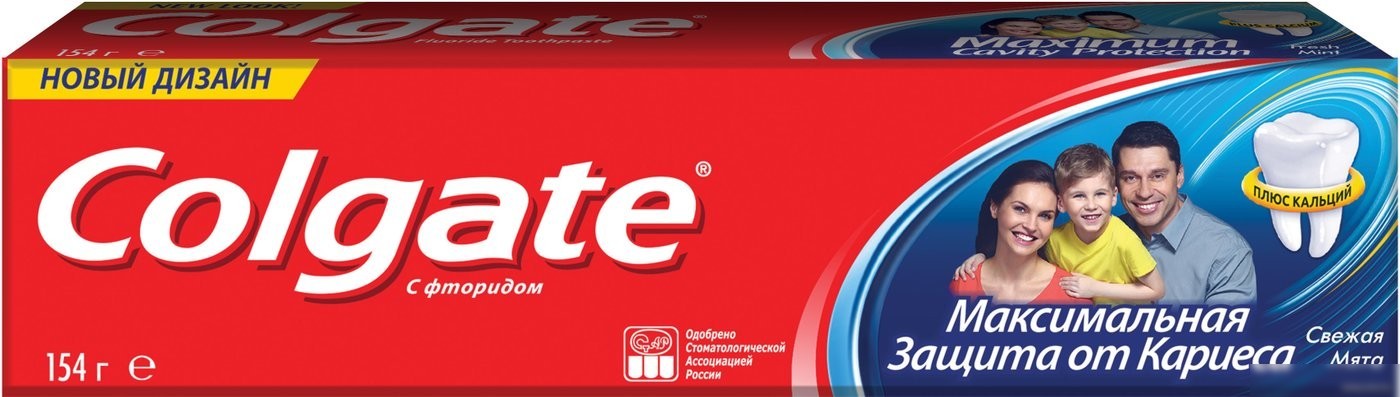 Зубная паста Colgate Максимальная защита от кариеса Свежая мята 100 мл