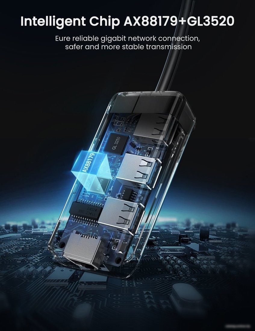 USB-хаб Ugreen 20265