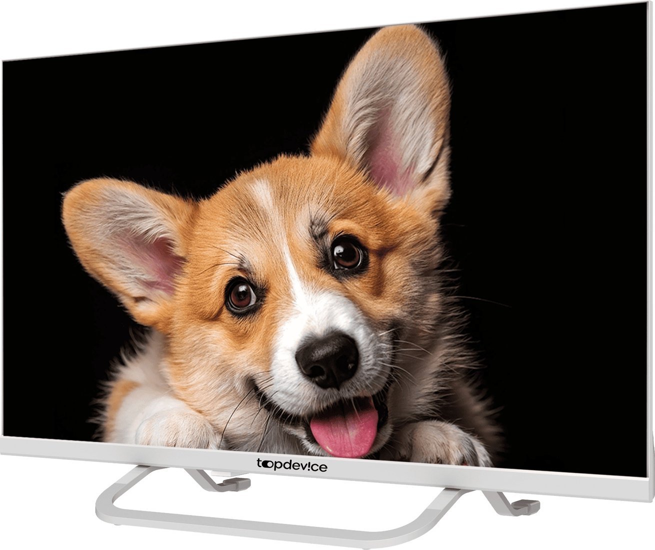 Телевизор Topdevice 24" SMART TV YаOS 03 (белый)