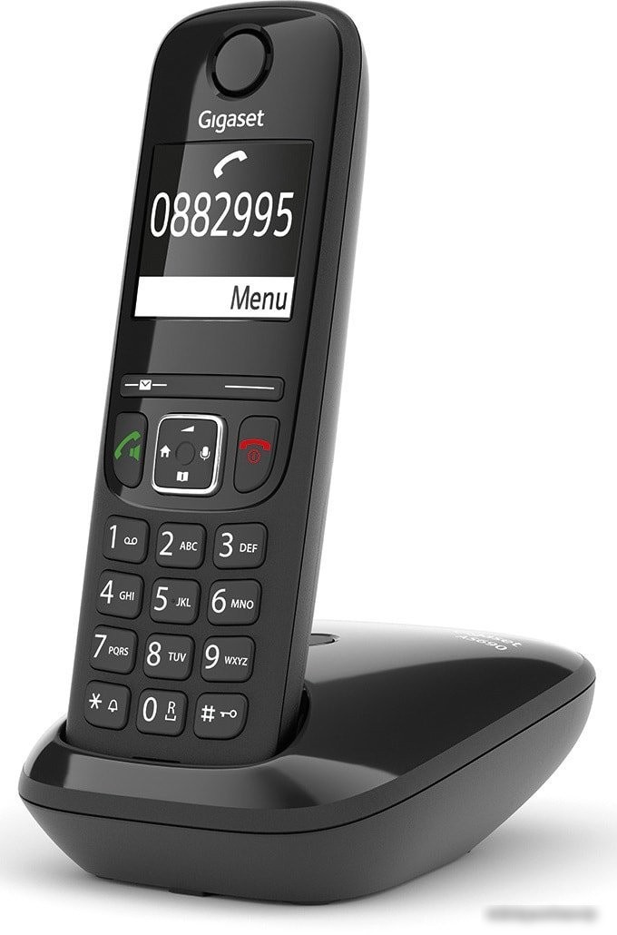 Радиотелефон Gigaset AS690 (черный)