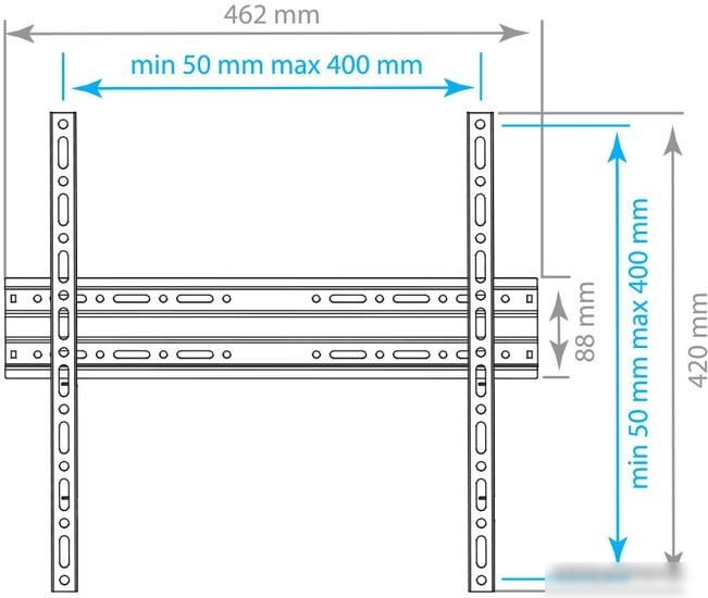 Кронштейн Arm Media PLASMA-3 NEW (черный)
