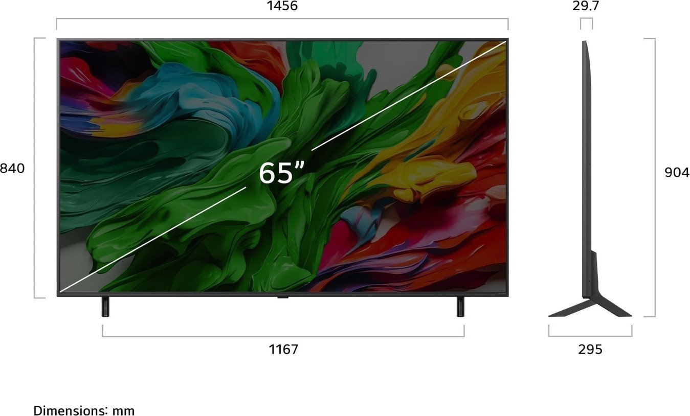 MiniLED телевизор LG QNED evo AI QNED86 65QNED86A6A
