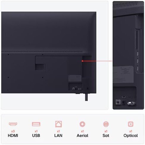 Телевизор LG UHD AI UA74 55UA74006LB