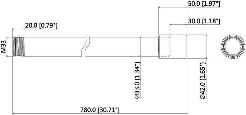Крепление для камер видеонаблюдения Dahua DH-PFA117