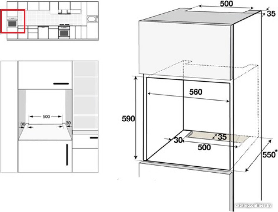 Электрический духовой шкаф Schtoff Decor 900