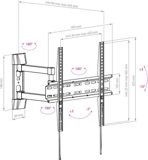 Кронштейн Arm Media LCD-414