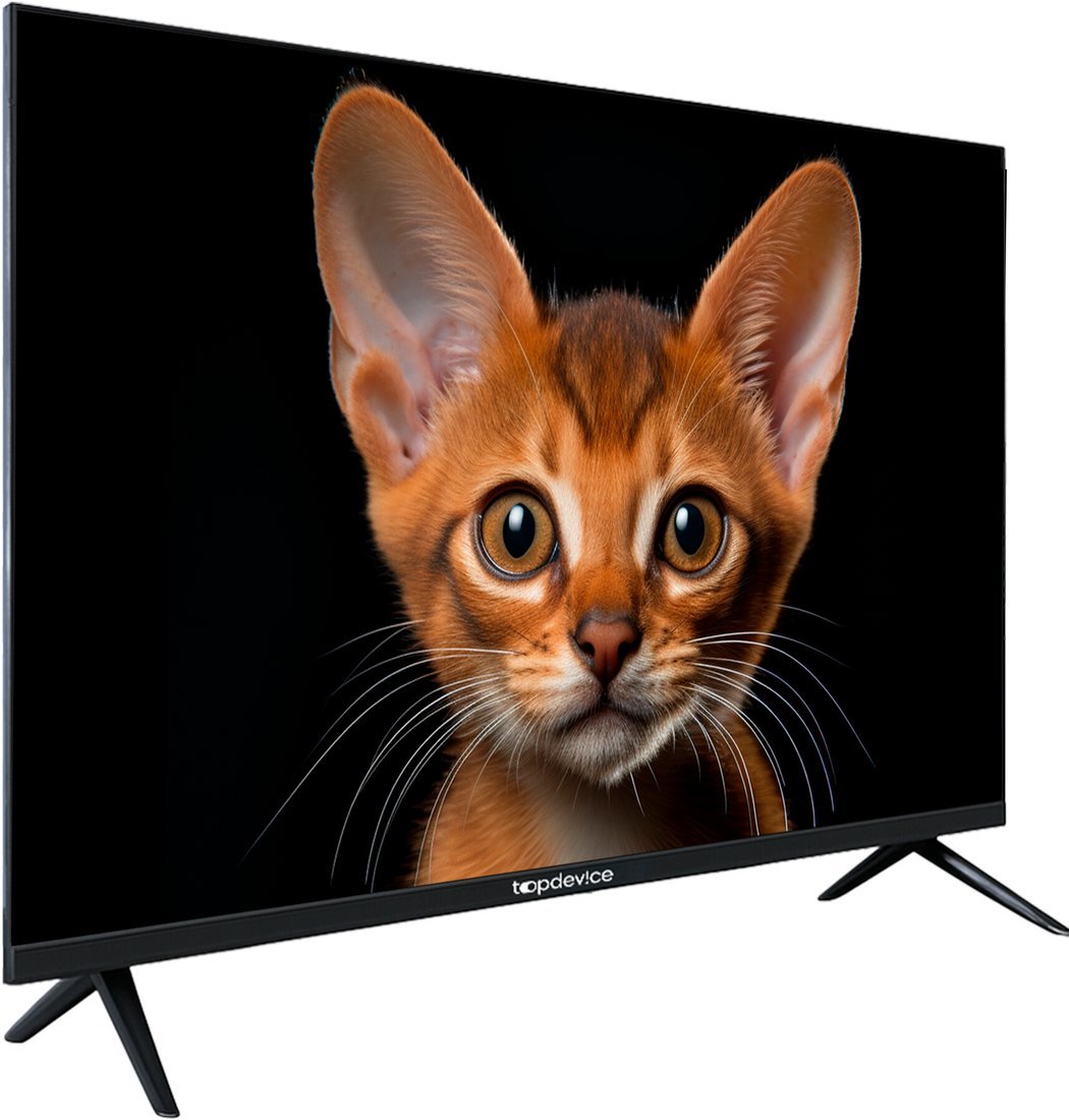Телевизор Topdevice 32" SMART TV YaOS (черный)