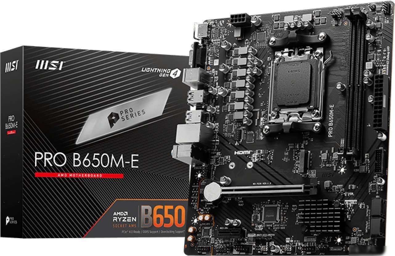 Материнская плата MSI Pro B650M-E