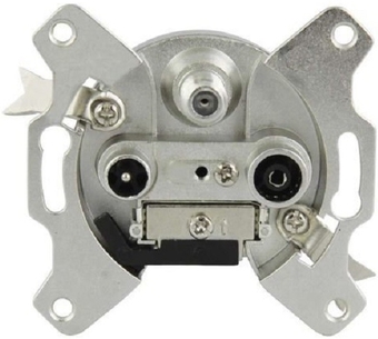 Розетка телевизионная ABB Basic 55 SP610230TRIAX14S