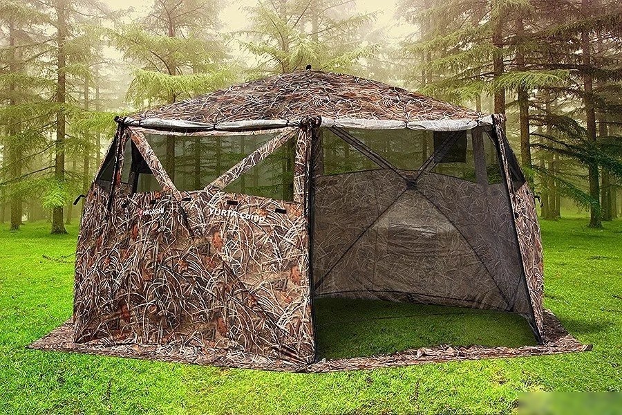 Тент-шатер Higashi Yurta Сamp Camo II Кухня-шатер 03455