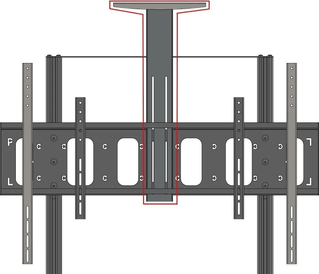 Полка для стойки PL FS-800/2.B
