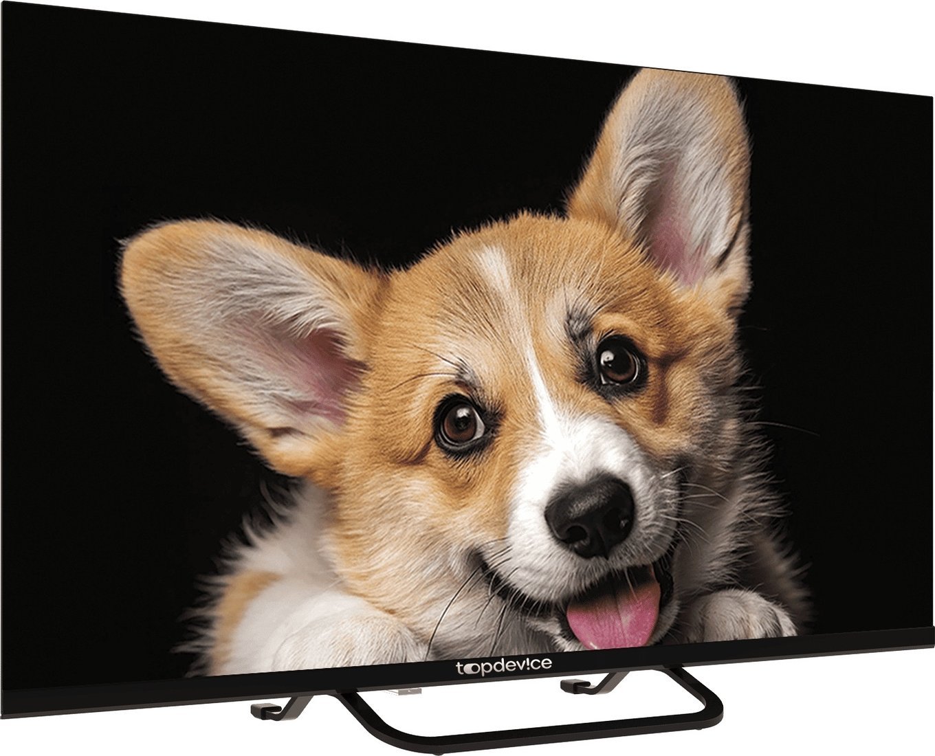 Телевизор Topdevice 32" SMART TV YаOS 03 (черный)