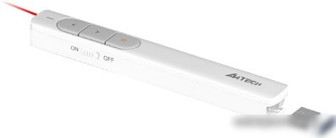 Пульт ДУ A4Tech Wireless Laser Pen LP15 (белый)