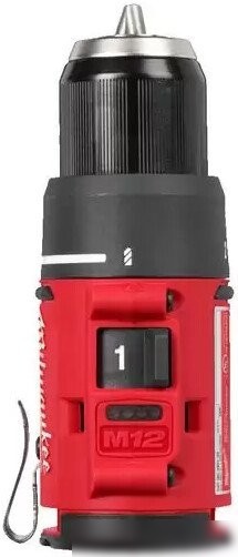 Дрель-шуруповерт Milwaukee M12 BLDDRC-402C 4933499688 (с 2-мя АКБ, кейс)