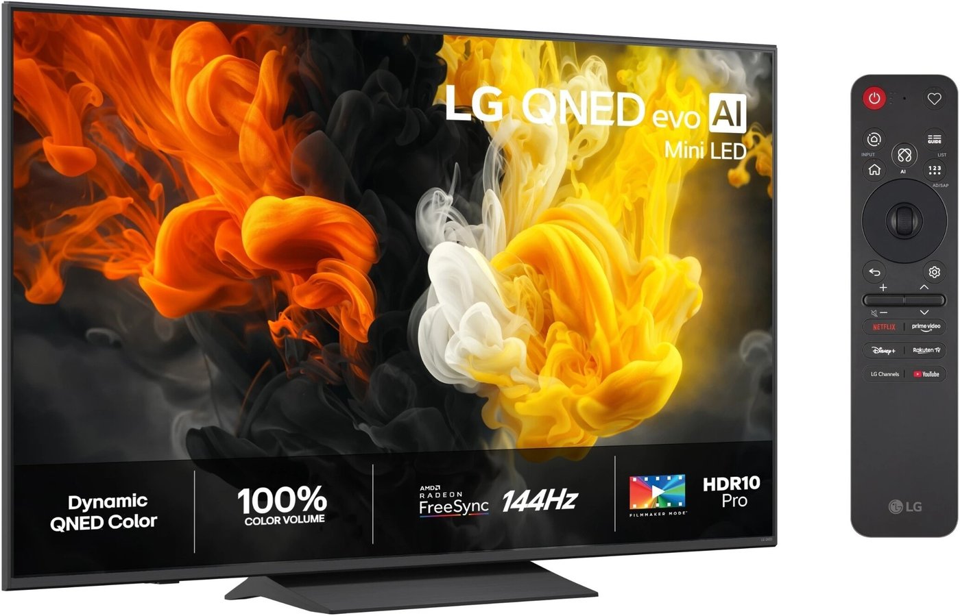 MiniLED телевизор LG QNED evo AI QNED83 65QNED83B6A