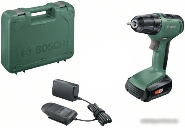 Дрель-шуруповерт Bosch UniversalDrill18 06039C8004 (с 1-им АКБ, кейс)