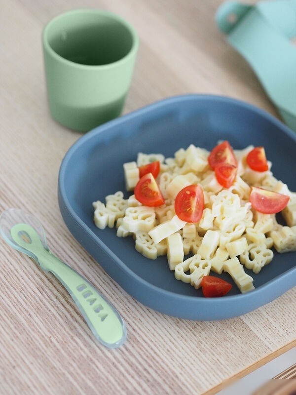 Тарелка для кормления Beaba Assiette Silicone 913550 (Mineral Grey)