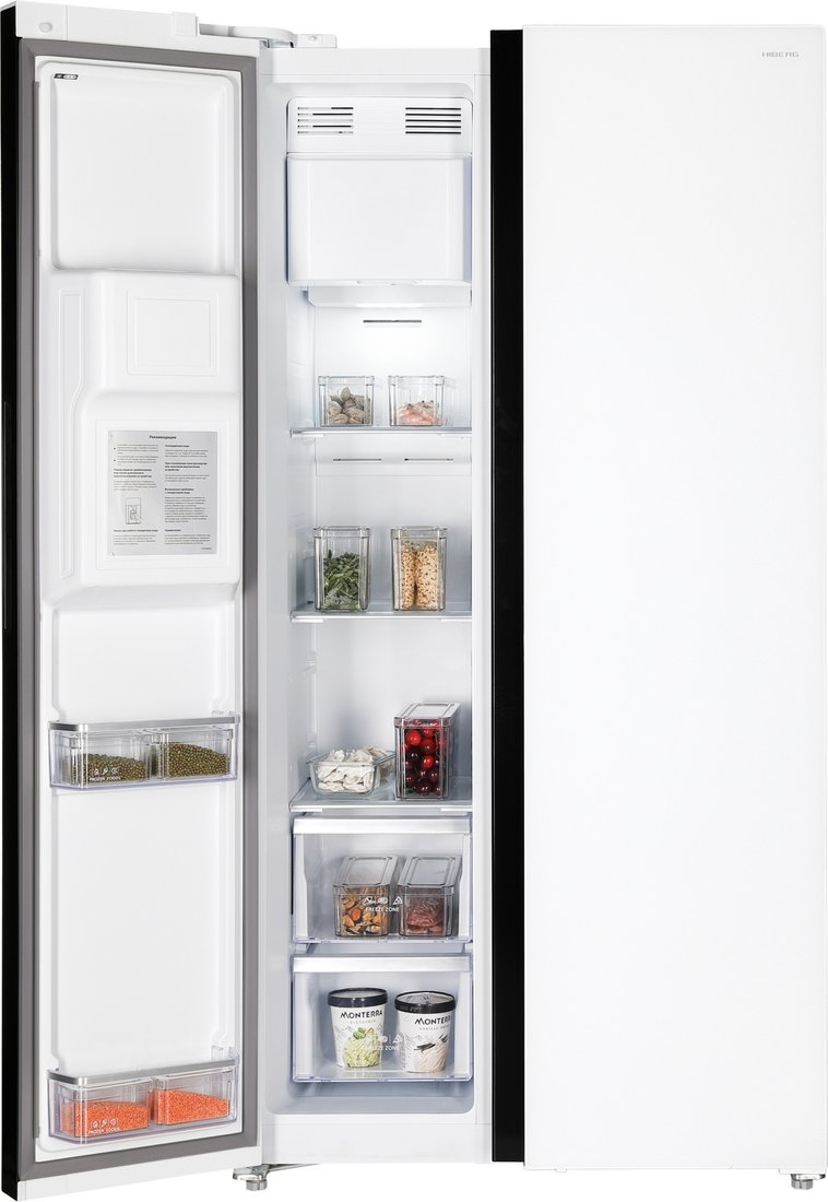 Холодильник side by side Hiberg RFS-650DX NFGW Inverter