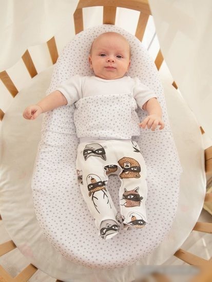 Матрас-кокон Amarobaby Premium Form Sky 74х42х14 (звездопад)