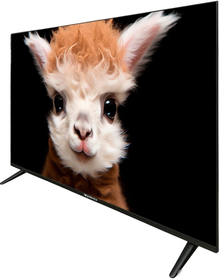 Телевизор Topdevice 50" UHD LED TV (черный)