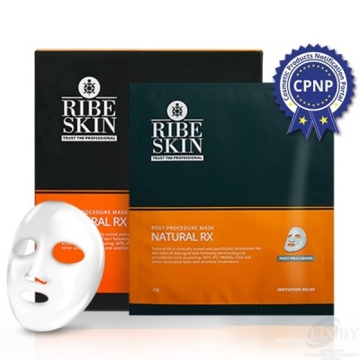 RIBESKIN NATURAL RX Пост-процедурная био-целлюлозная маска для лица