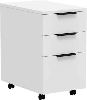 Комод Crafto Лила 03 35x55x61 (белый/черный)