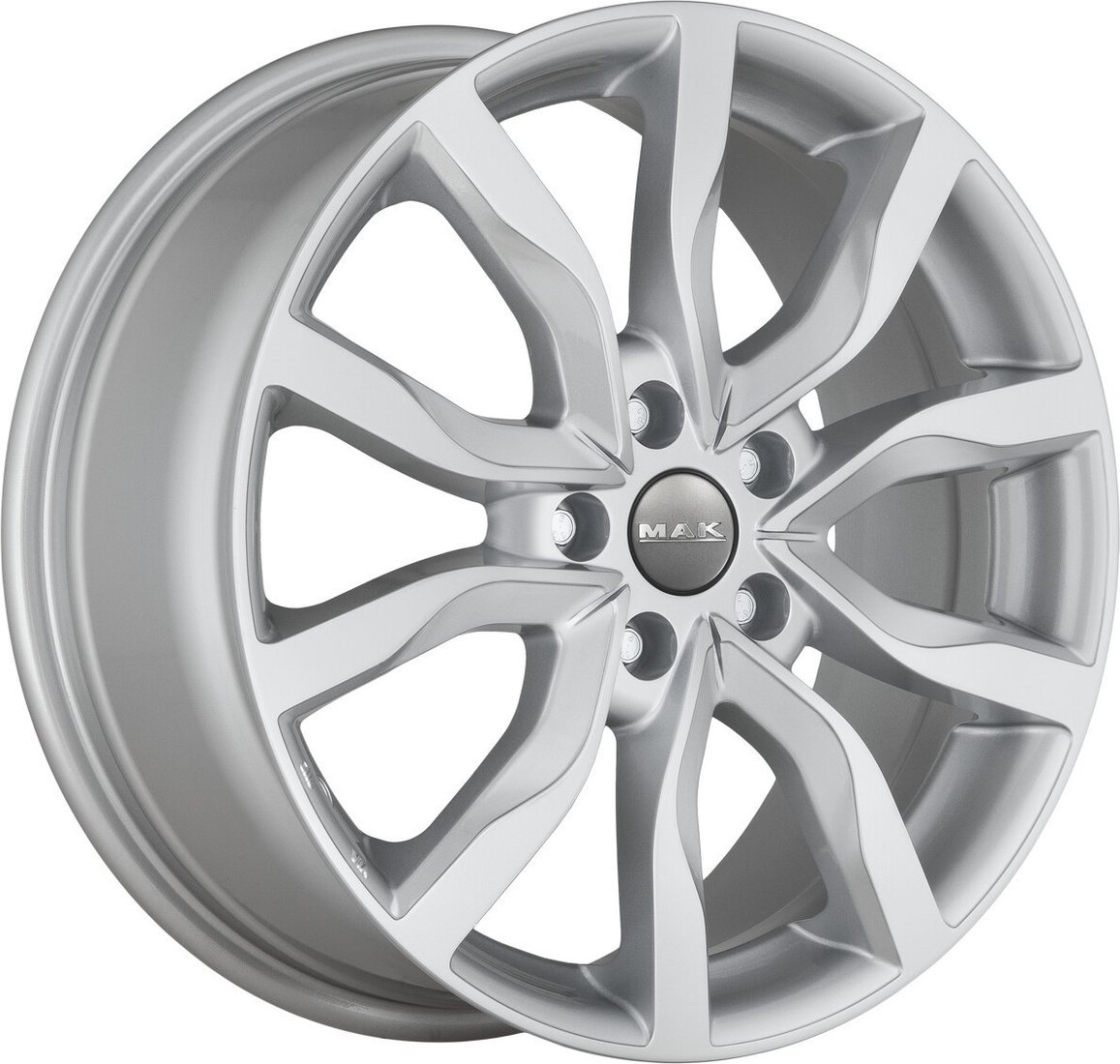 Литые диски MAK Koln 20x8.5" 5x112мм DIA 66.45мм ET 45мм Silver
