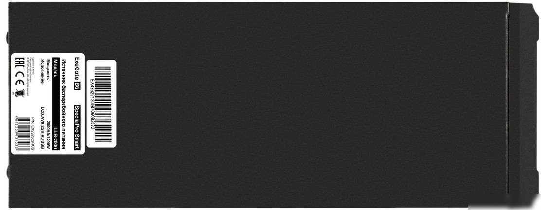 Источник бесперебойного питания ExeGate SpecialPro Smart LLB-2000.LCD.AVR.2SH.RJ.USB EX292632RUS