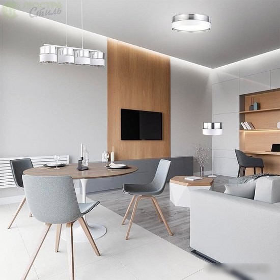 Подвесная люстра TK Lighting Hilton Silver 4177