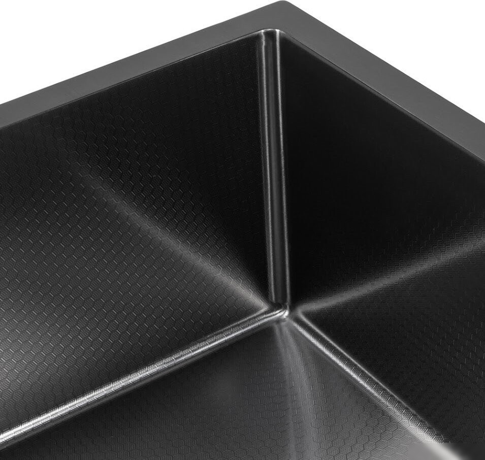 Кухонная мойка ARFEKA ECO AR 700*500 BLACK PVD NANO DECOR