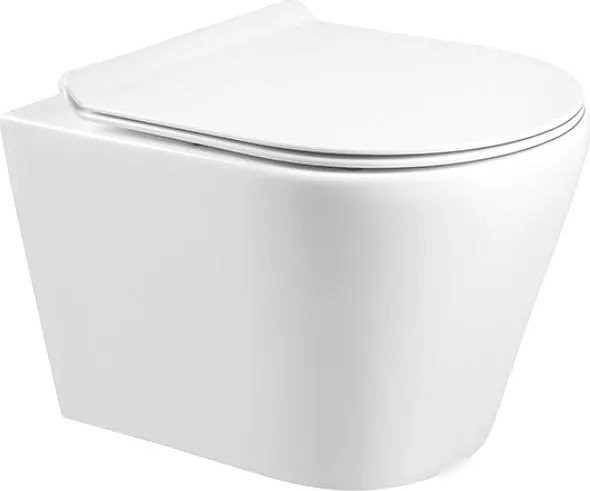 Унитаз подвесной Grado GD-W201T + GROHE Rapid SL 38721001 (с кнопкой смыва)