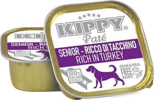 Консервированный корм для собак Kippy Паштет с ягненком и фруктами 150 г