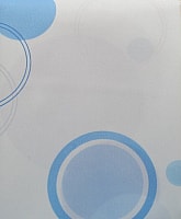 Шторка-занавеска для ванны Miranda Circle Blue