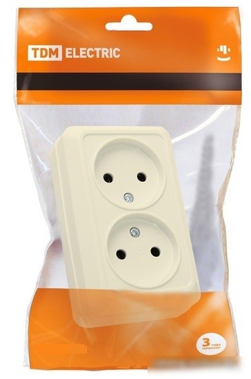 Розетка TDM Electric Ладога SQ1801-0018