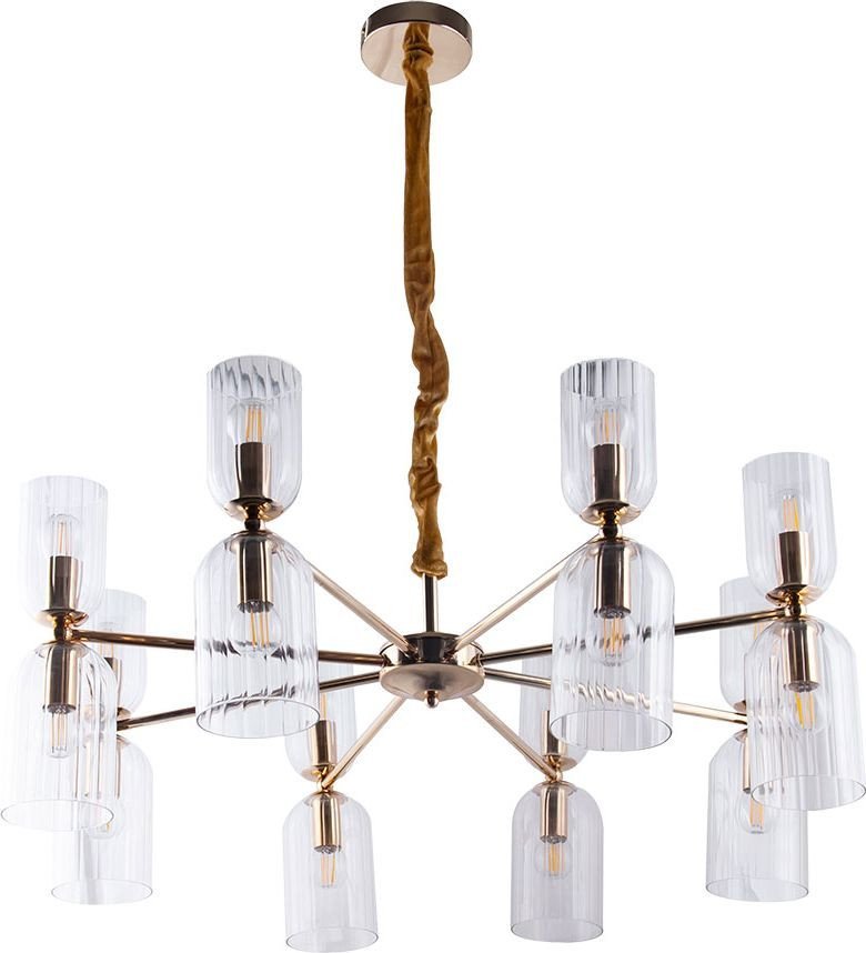 Подвесная люстра Arte Lamp Charm A1623LM-16GO
