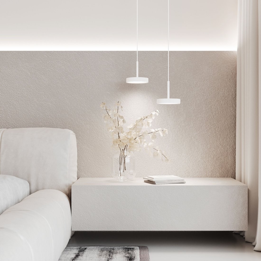 Подвесная люстра Elektrostandard Plate 50260 LED (белый)