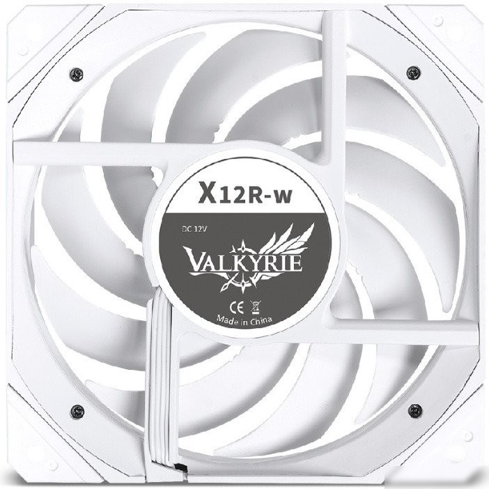 Вентилятор для корпуса Valkyrie X12 ARGB Reverse (белый)