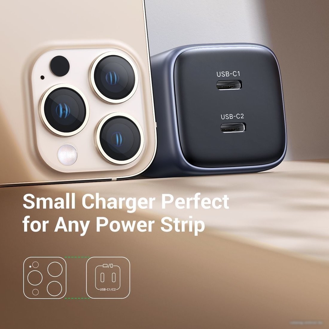 Сетевое зарядное Ugreen CD294 90573