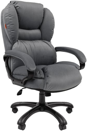 Офисное кресло CHAIRMAN Home 434 (Т-55 серый/черный пластик)