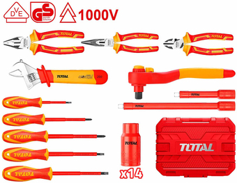 Универсальный набор инструментов Total THKITH2601 (26 предметов)