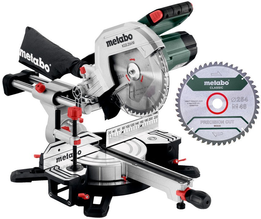 Торцовочная пила Metabo KGS 254 M Set 613254900 Торцовочная пила Metabo KGS 254 M Set 613254900