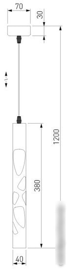 Подвесная люстра Elektrostandard DLR037 12W 4200K (Кофейный)