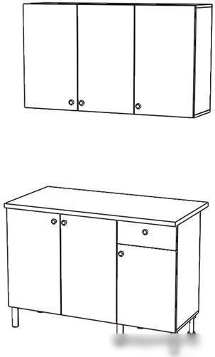 Кухня Горизонт Point 120 (сонома)