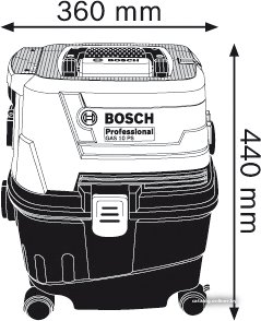 Пылесос Bosch GAS 15 PS (китайская версия)