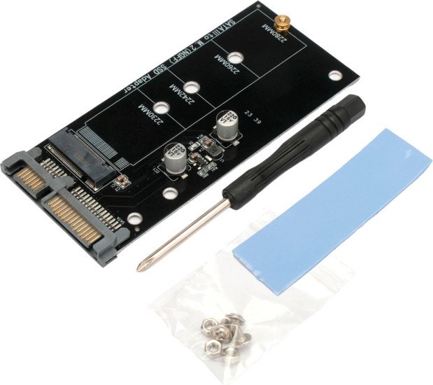 Адаптер для подключения M.2 накопителей Cablexpert EE18-M2S3PCB-02